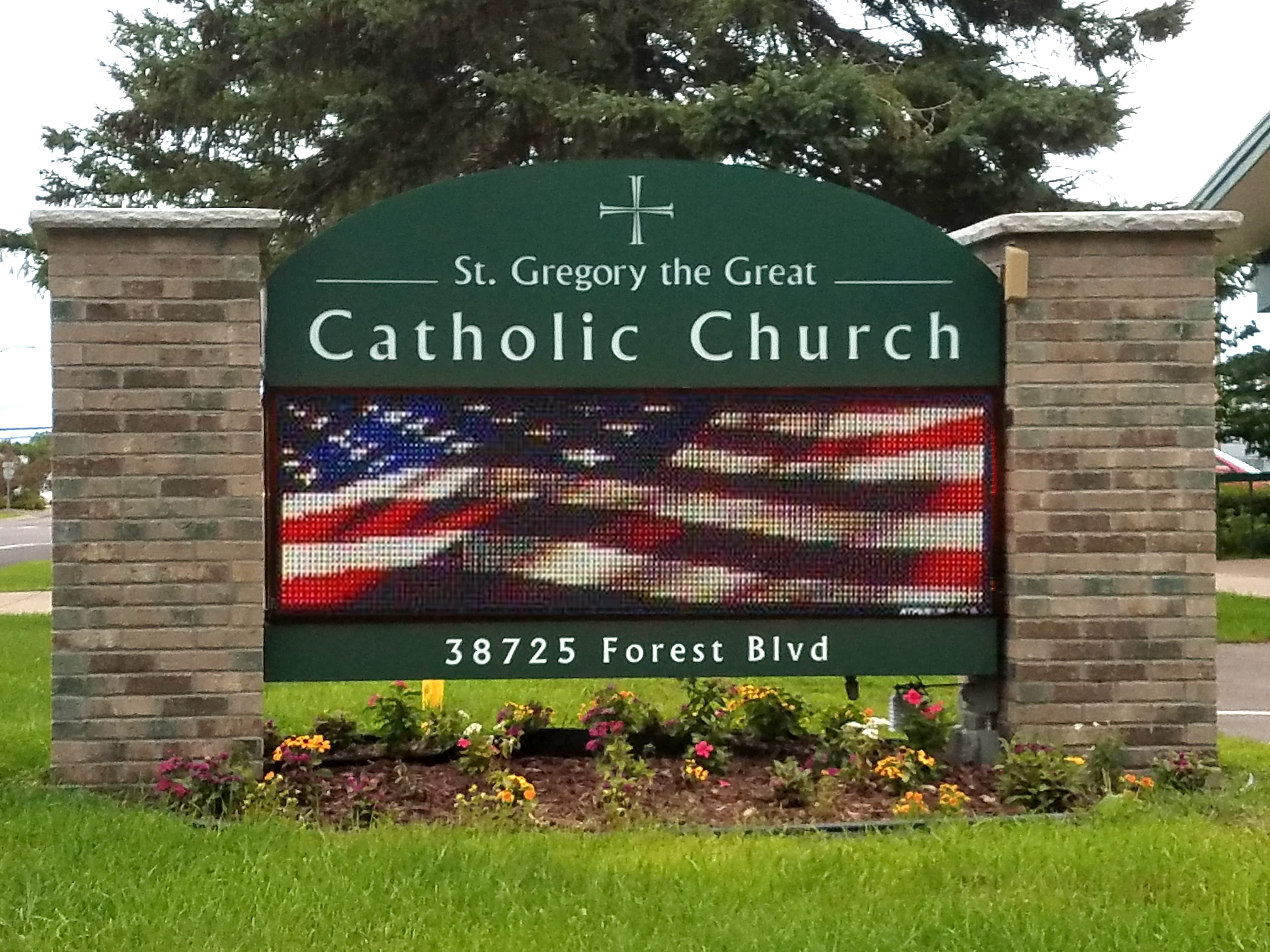Digital Message Center Church Sign Company in Minneapolis - DeMars Signs in Coon Rapids Minnesota